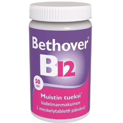 Витамины Bethover B12 50 шт.