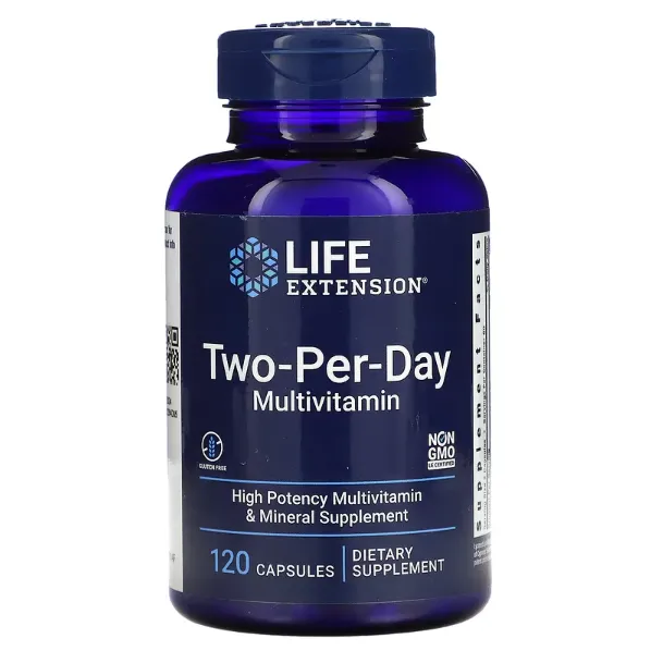 Мультивитамины Life Extension Two-Per-Day в капсулах 120 шт.