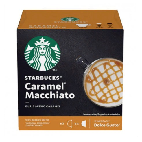 Кофе в капсулах Starbucks Caramel Macchiato 6+6 шт