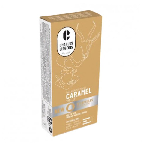 Кофе в капсулах Charles Liégeois Caramel 10 шт