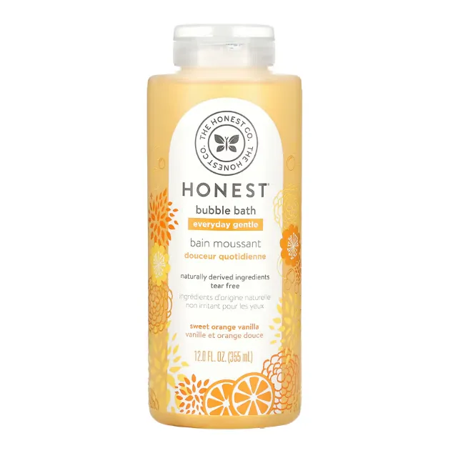 Детская пена для ванны The Honest Company сладкий апельсин и ваниль 355 мл