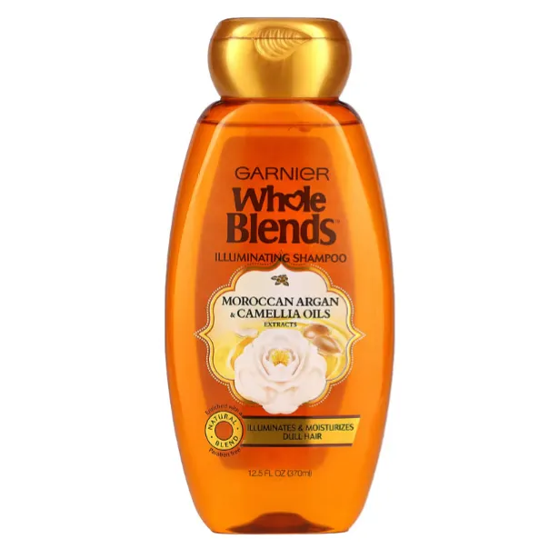 Шампунь для придания гладкости и блеска волосам Garnier Ultra Doux с маслами арганы и камелии 370 мл