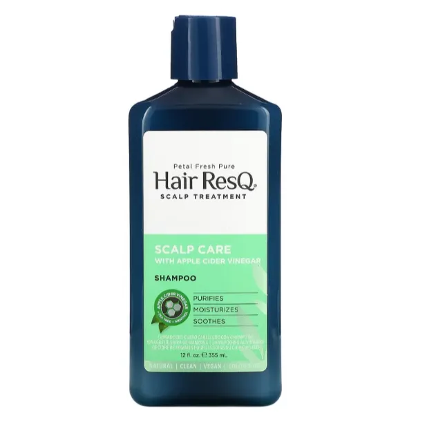 Шампунь для устранения симптомов раздраженности кожи головы Petal Fresh Hair ResQ с экстрактом яблочного уксуса 355 мл