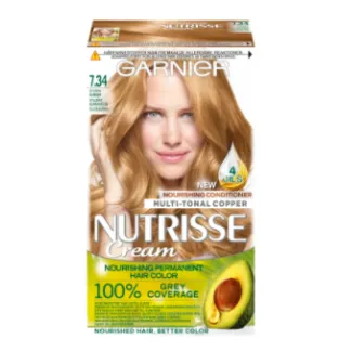 Краска для волос Garnier Nutrisse 7.34 Gold Copper