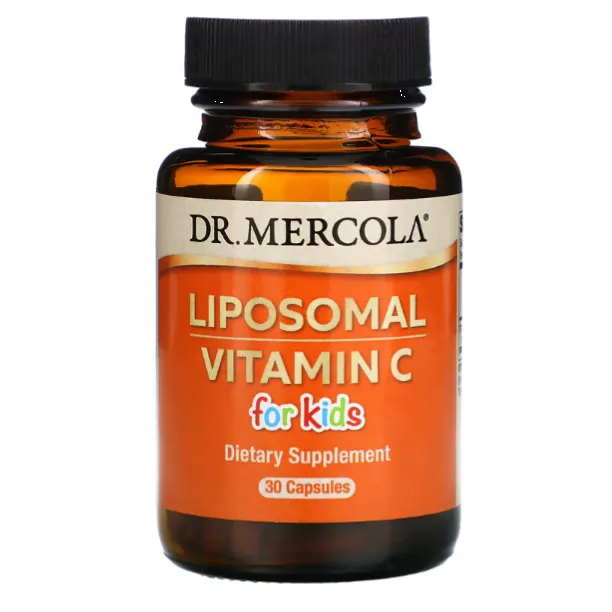 Липосомальный витамин С для детей Dr. Mercola в капсулах 30 шт.