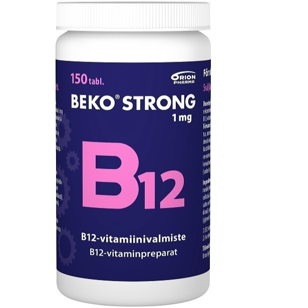 Витамины В12 Beko Strong в таблетках 150 шт.
