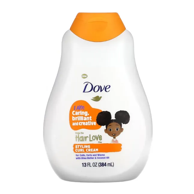Детский крем Dove Kids Care 2 и 1 для кудрявых и вьющихся волос 384 мл
