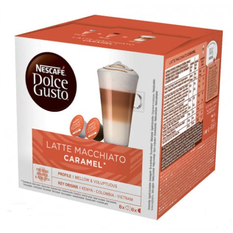 Кофе в капсулах NESCAFÉ Dolce Gusto Latte Macchiato 8+8 шт