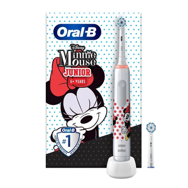 Электрическая зубная щетка Oral-B Junior Minnie, зубная щетка Oral-B
