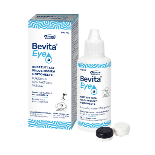 Bevita Eye ( Бевита ) увлажняющая жидкость для ухода за контактными линзами 100 мл, жидкость для хранения линз
