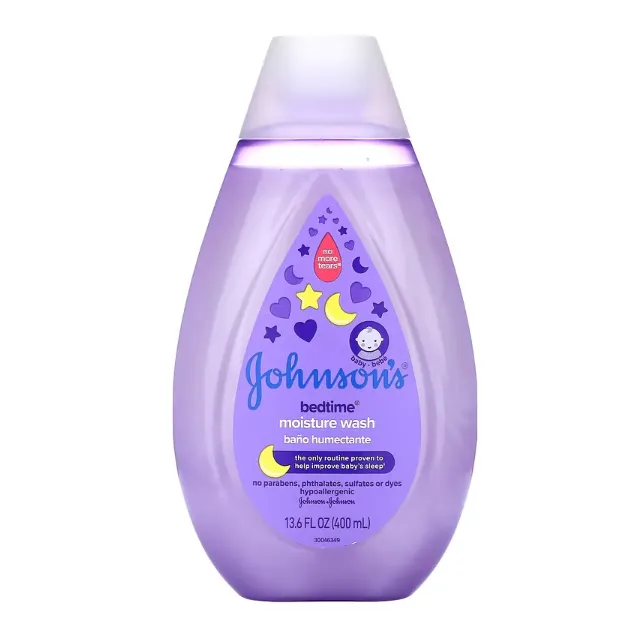 Детское средство для принятия ванны перед сном Johnson's Baby с расслабляющим эффектом 400 мл