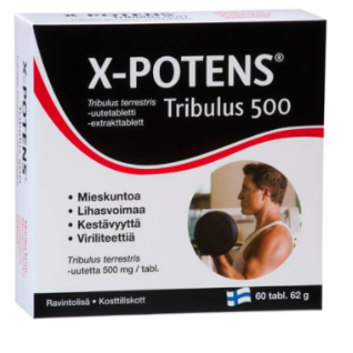 HANKINTATUKKU OY X-potens Tribulus 500 60 таблето