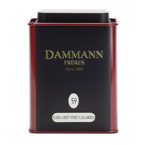 Зелёный листовой чай Dammann Frères Earl Grey Vert Calabria 100 г