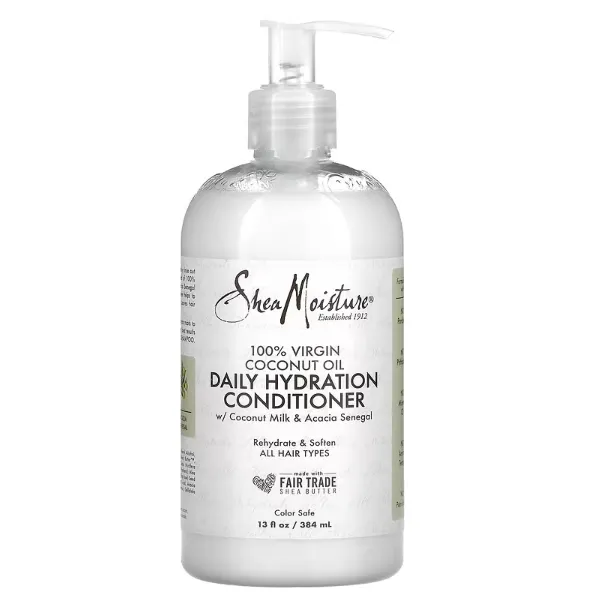 Увлажняющий кондиционер для волос Shea Moisture с кокосовым молоком и сенегальской акацией 384 мл