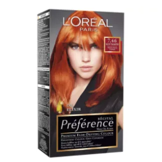 Краска для волос L'oreal Paris Prefrence 7.46 Montmartre Very Intense Copper