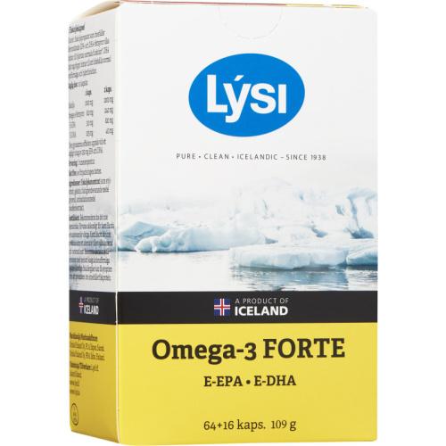 ORIOLA OY LYSI Omega-3 Extra Strong 80 капсул