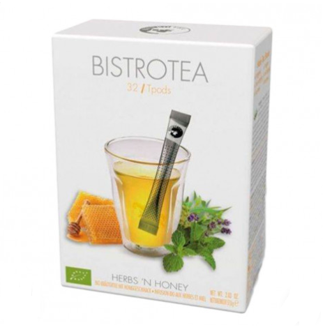 Травяной чай в стиках Bistrotea Tea Herbs'n Honey 32 шт
