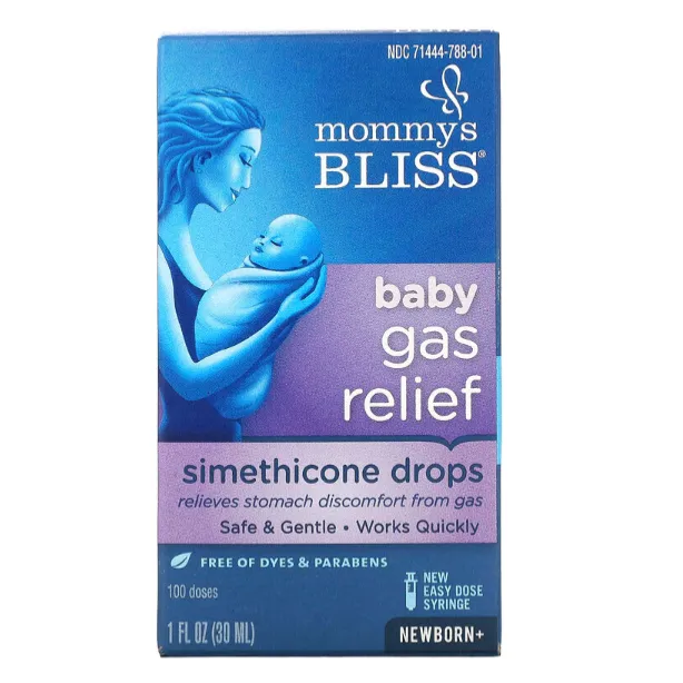 Симетикон Gas Relief Mommy's Bliss в каплях для новорожденных+ 30 мл