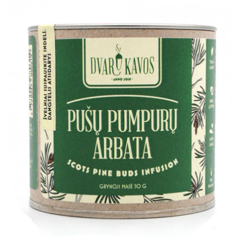 Чай из сосновых почек Dvaro Kavos Pusu Pumpuru 50 г