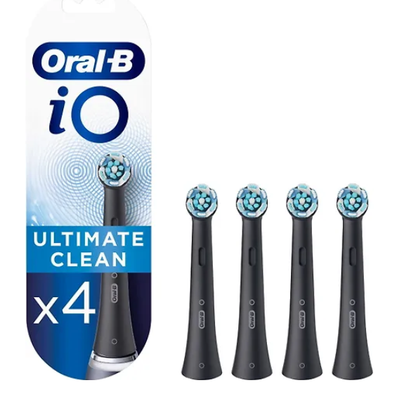 Насадки для зубных щеток Oral-B iO Ultimate Clean Black (4 шт.)