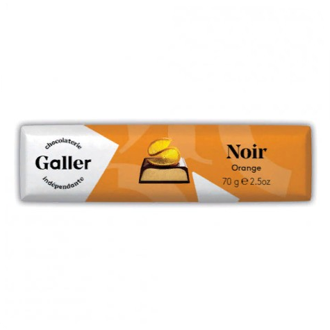 Шоколадный батончик Galler с апельсином 70 г