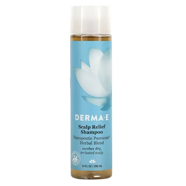 Успокаивающий шампунь Derma E Scalp Relief для чувствительной кожи головы 296 мл
