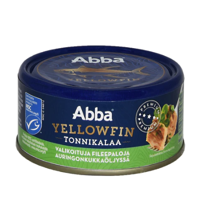 Консервы Abba желтоперый тунец в масле 150/105г