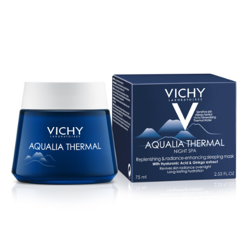 Увлажняющий ночной крем - гель Vichy Aqualia Thermal Night Spa для всех типов кожи 75 мл