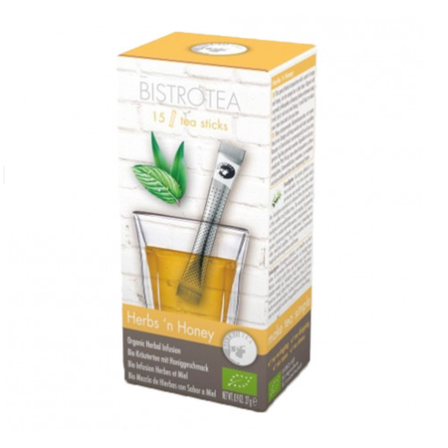 Травяной чай в стиках Bistrotea Tea Herbs'n Honey 15 шт