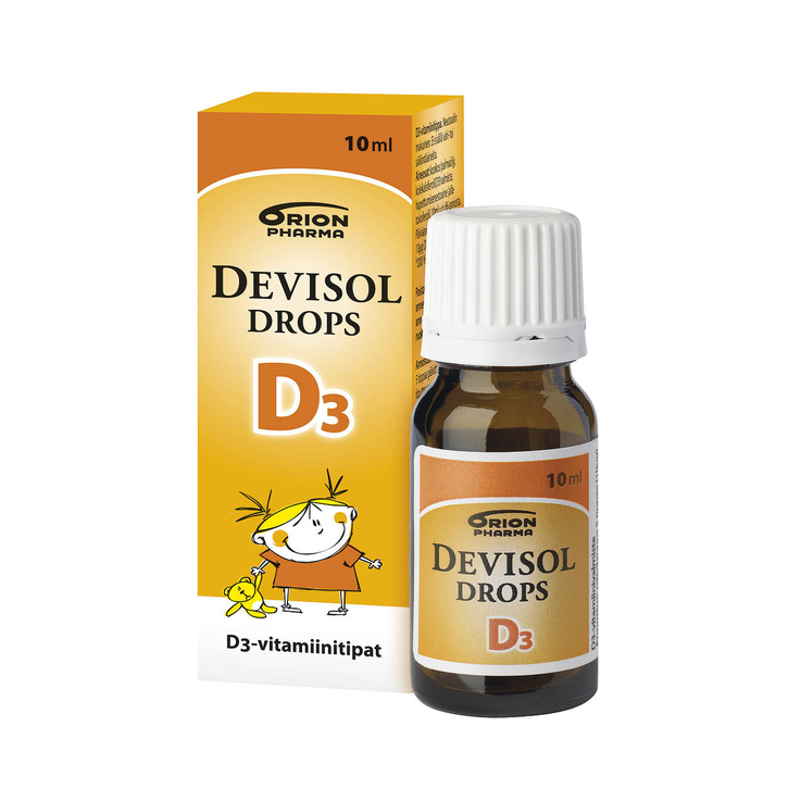 Капли детские Devisol Drops D3 ( Витамин Д - Девисол Дропс ) 10 мл