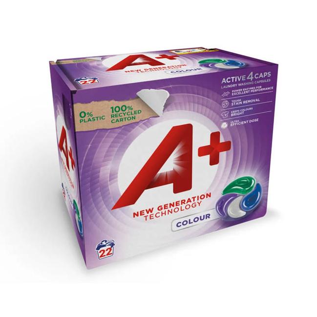 Капсулы для стирки A+ Pyykinpesukapselit Color 22 шт
