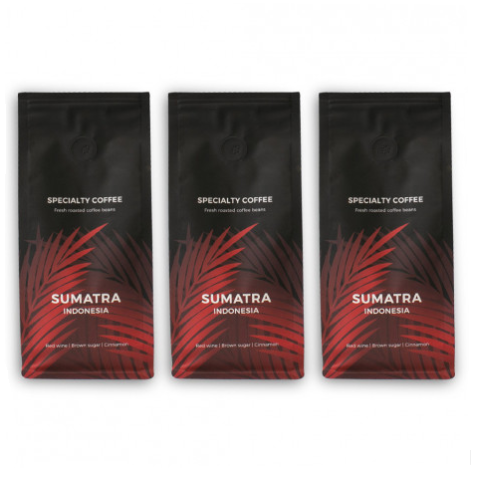 Набор кофе в зернах Indonesia Sumatra 3х250 г