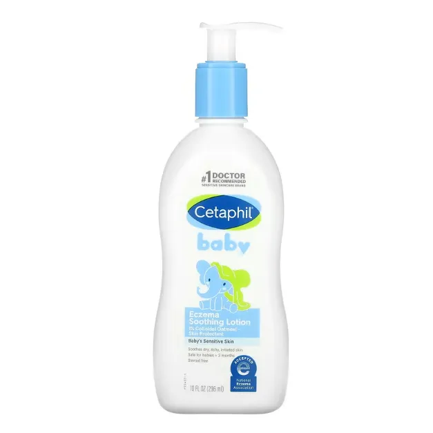 Детский успокаивающий лосьон против экземы Cetaphil с коллоидной овсянкой 296 мл