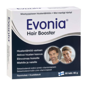 HANKINTATUKKU OY Evonia Hair Booster против выпадения волос 60 таблеток