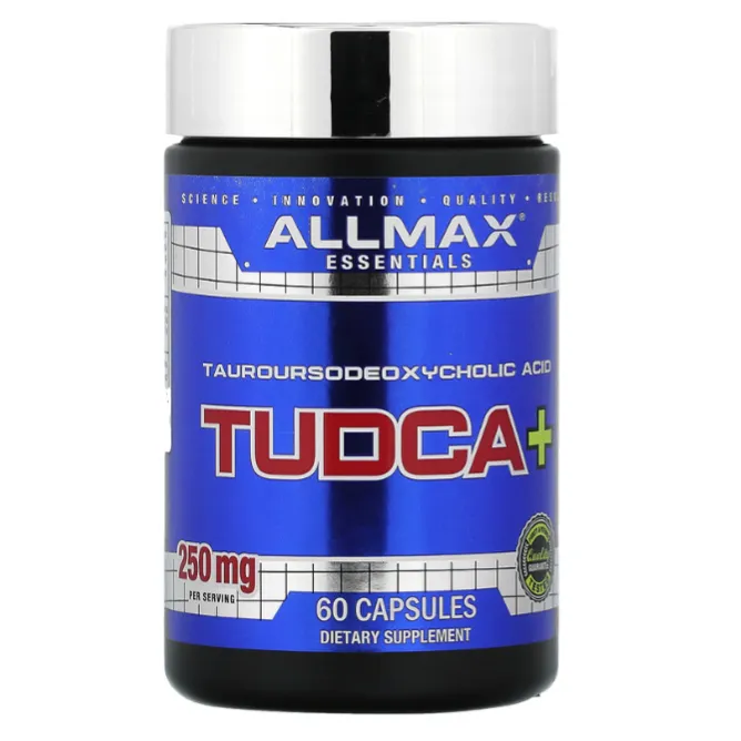 Пищевая добавка Allmax Tudca для поддержания здоровья печени в капсулах 60 шт.