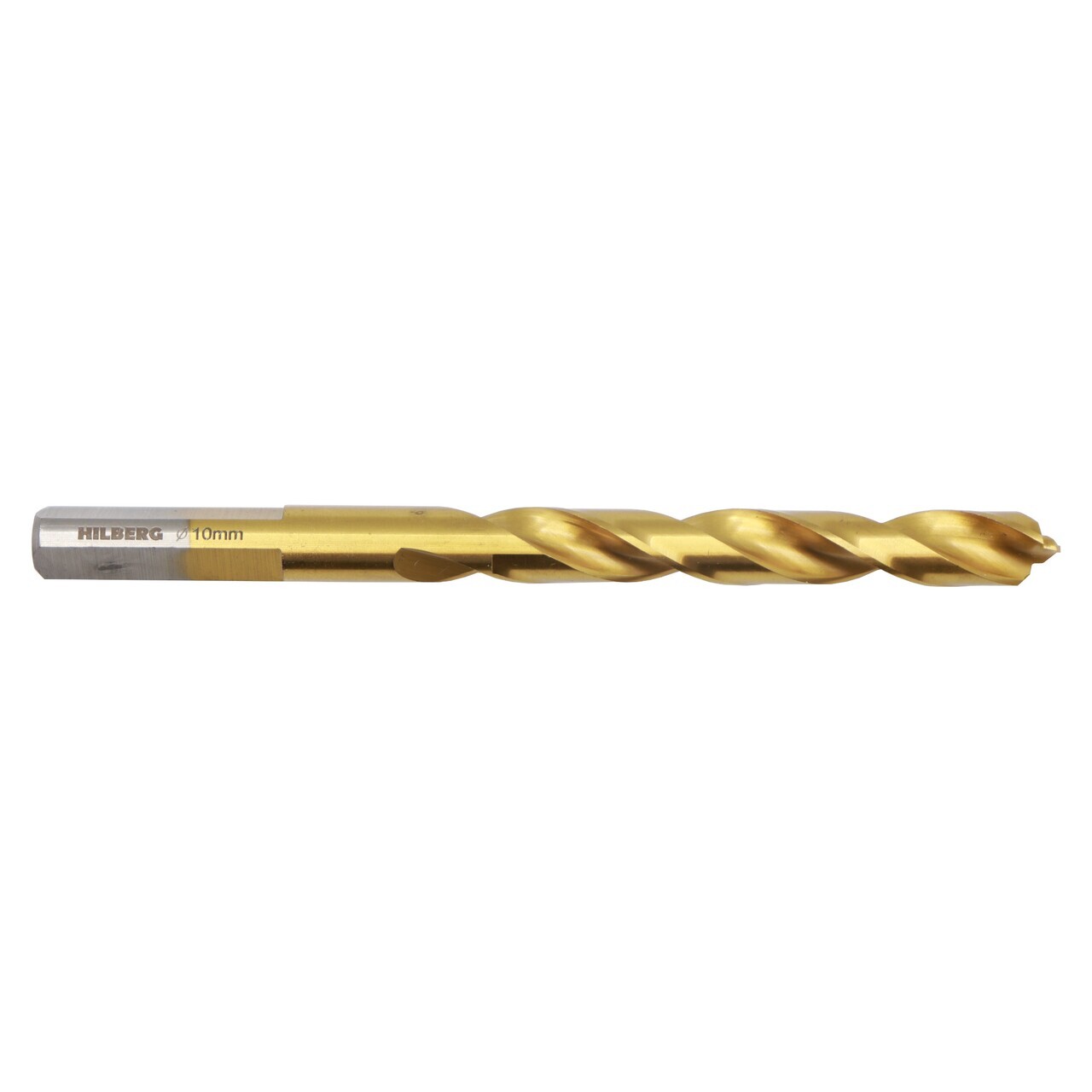 Сверло по металлу 10.0*133(87)мм Hilberg Cobalt 5% TOP