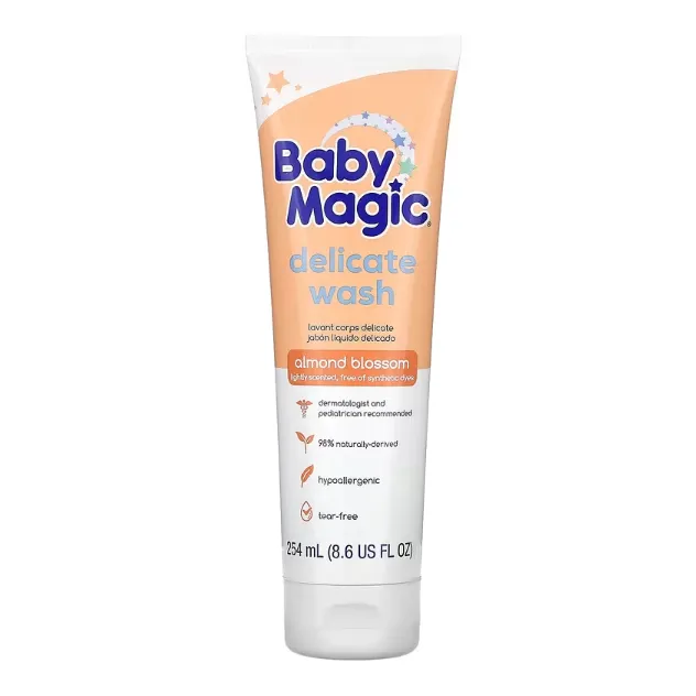 Детский гель - шампунь Baby Magic с миндалем 254 мл