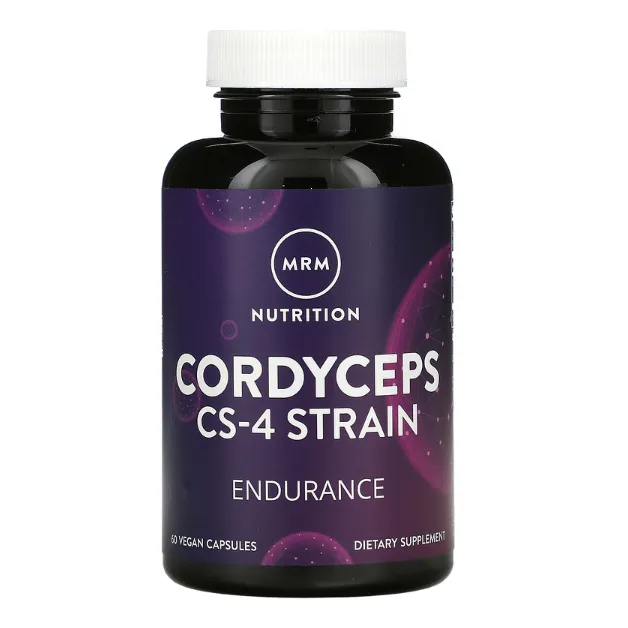Кордицепс MRM Nutrition штамм CS-4 для укрепления иммунитета и поддержания сердечно-сосудистой системы в капсулах 60 шт.