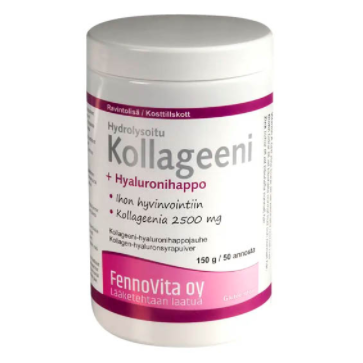 FENNOVITA OY Collagen + гиалуроновая кислота 150г