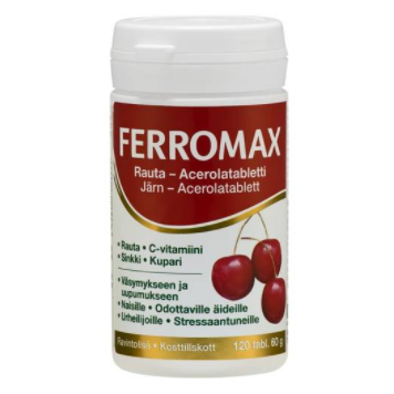 HANKINTATUKKU OY Ferromax железо + ватимин C 120 таблеток