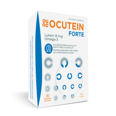 Пищевая добавка Ocutein Forte для нормализации естественного увлажнения глаз в капсулах 30 шт.