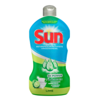 Средство для мытья посуды Sun Power Lime 500мл