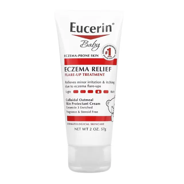 Детский крем для борьбы с экземой Eucerin без отдушек 57 г