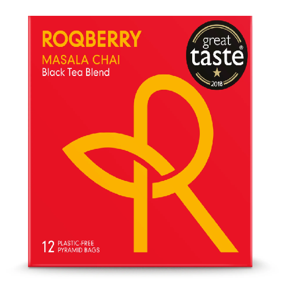 Черный чай в пакетиках Roqberry Masala Chai 12 шт