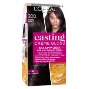 Краска для волос L'oreal Paris Casting Creme Gloss 200 Ebony Black