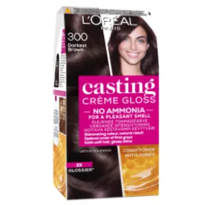 Краска для волос L'oreal Paris Casting Creme Gloss 300 Darkest Brown