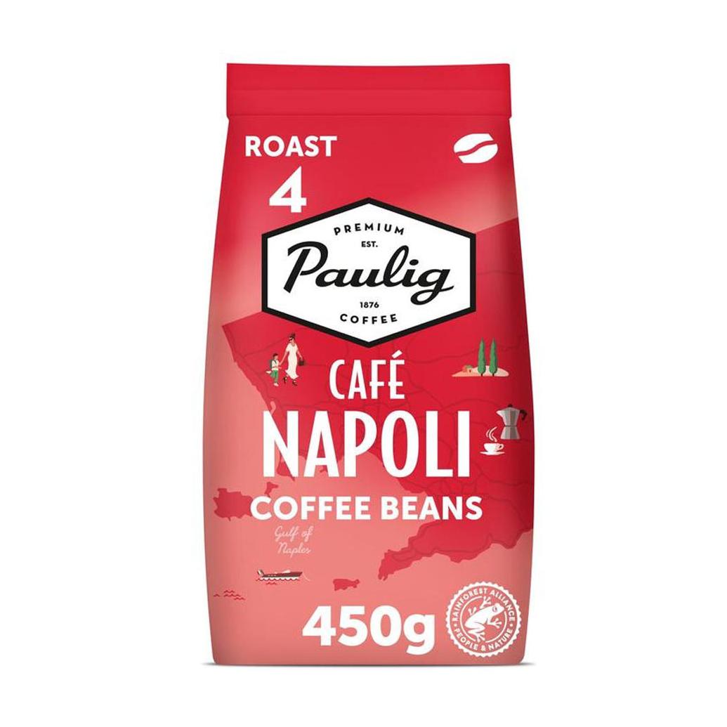Paulig Café Napoli Кофе в зернах 450 г