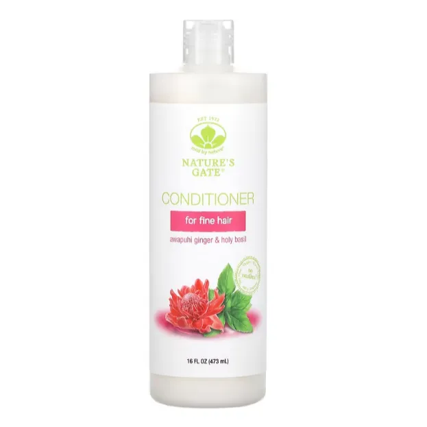 Кондиционер для придания объема тонким волосам Mild By Nature с диким имбирем и тулси 473 мл