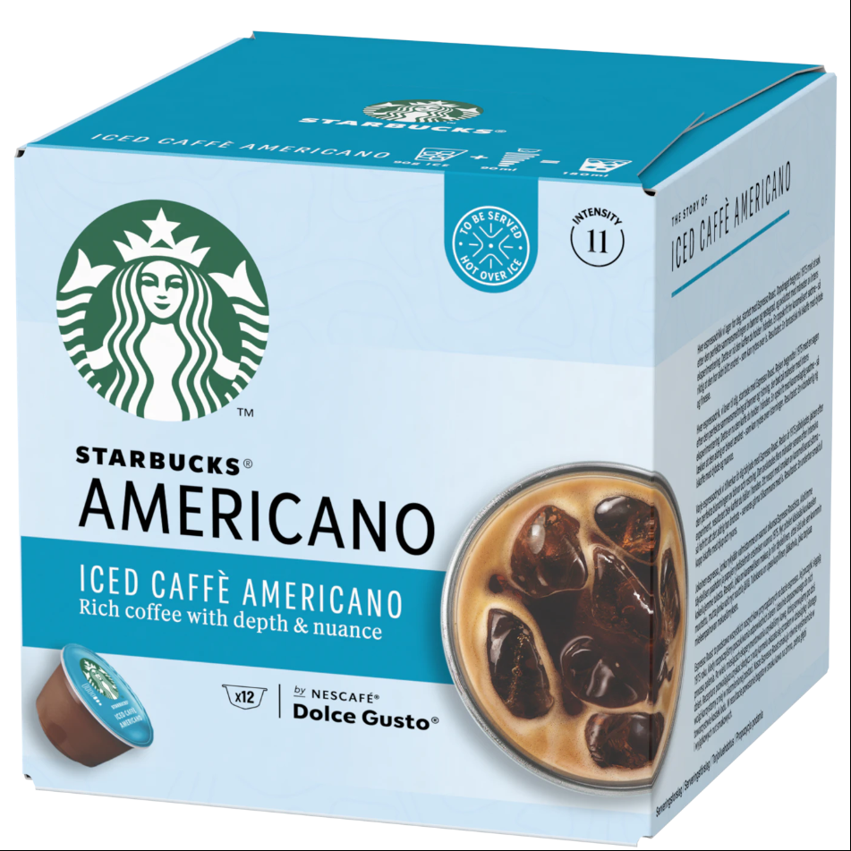 Starbucks Nescafé Dolce Gusto Iced Americano 12 капсул/66г