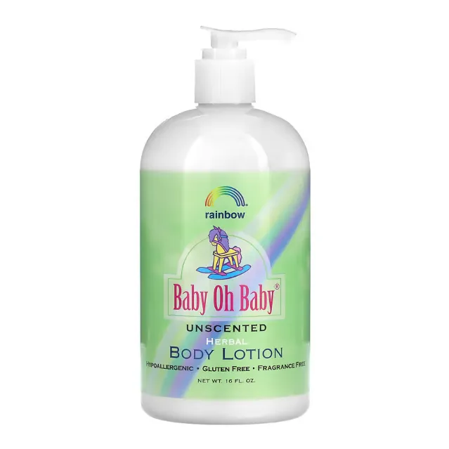 Детский лосьон для тела Baby Oh Baby на травах Rainbow Research без запаха 473 мл